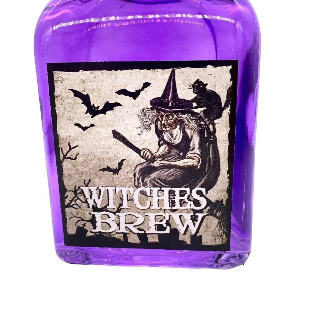 Halloween Potion Apothecary Bottle Witches Brew